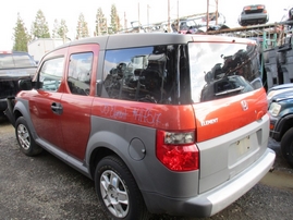 2005 HONDA ELEMENT LX ORANGE 2.4L VTEC AT 2WD A17517